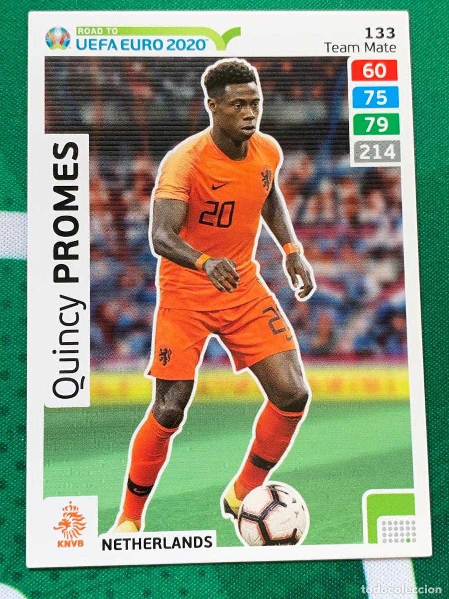 Fu&szlig;ball-Sticker: 133 Quincy Promes Netherlands Team Mate ADRENALYN XL ROAD TO 2020