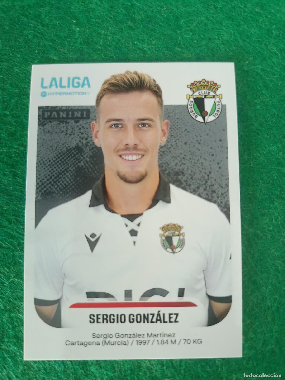 Cartes &agrave; collectionner de Football: LIGA HYPERMOTION 2025 2026 25 26 Burgos sergio gonzalez 64B