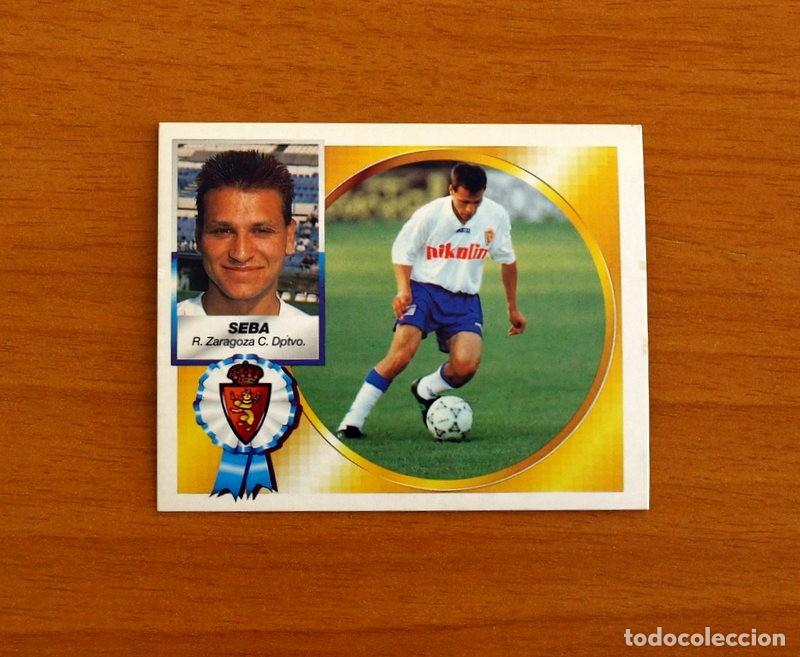 Cromos de F&uacute;tbol: Real Zaragoza - Seba - Baja - Ediciones Este Liga 1994-1995, 94-95 - Nunca Pegado