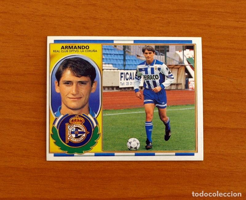 Cromos de Futebol: Deportivo La Coru&ntilde;a - Armando - Ediciones Este Liga 1996-1997, 96-97 - Nunca pegado