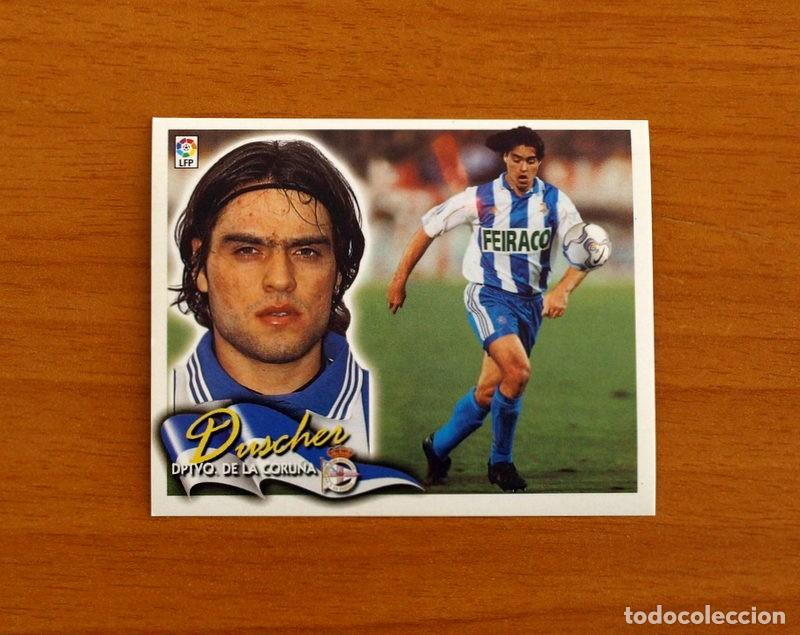 Fu&szlig;ball-Sticker: Deportivo de La Coru&ntilde;a - Duscher - Fichaje n&ordm; 12 -Ediciones Este Liga 2000-2001, 00-01 -Nunca Pegado