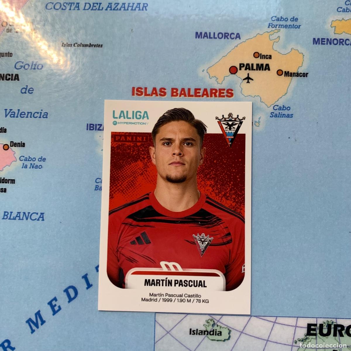Cromos de f&uacute;tbol: Mart&iacute;n Pascual n&uacute;mero 311 del Mirandes cromo liga Hypermotion 25-26 2025-2026