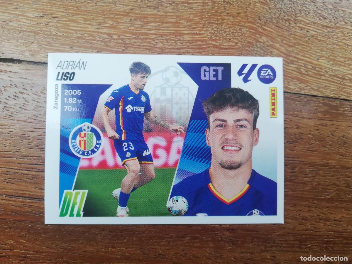 Cromos de Futebol: EDICIONES ESTE 2025 2026 25 26 ADRIAN LISO GETAFE ULTIMOS FICHAJES N&ordm; 34 SIN PEGAR