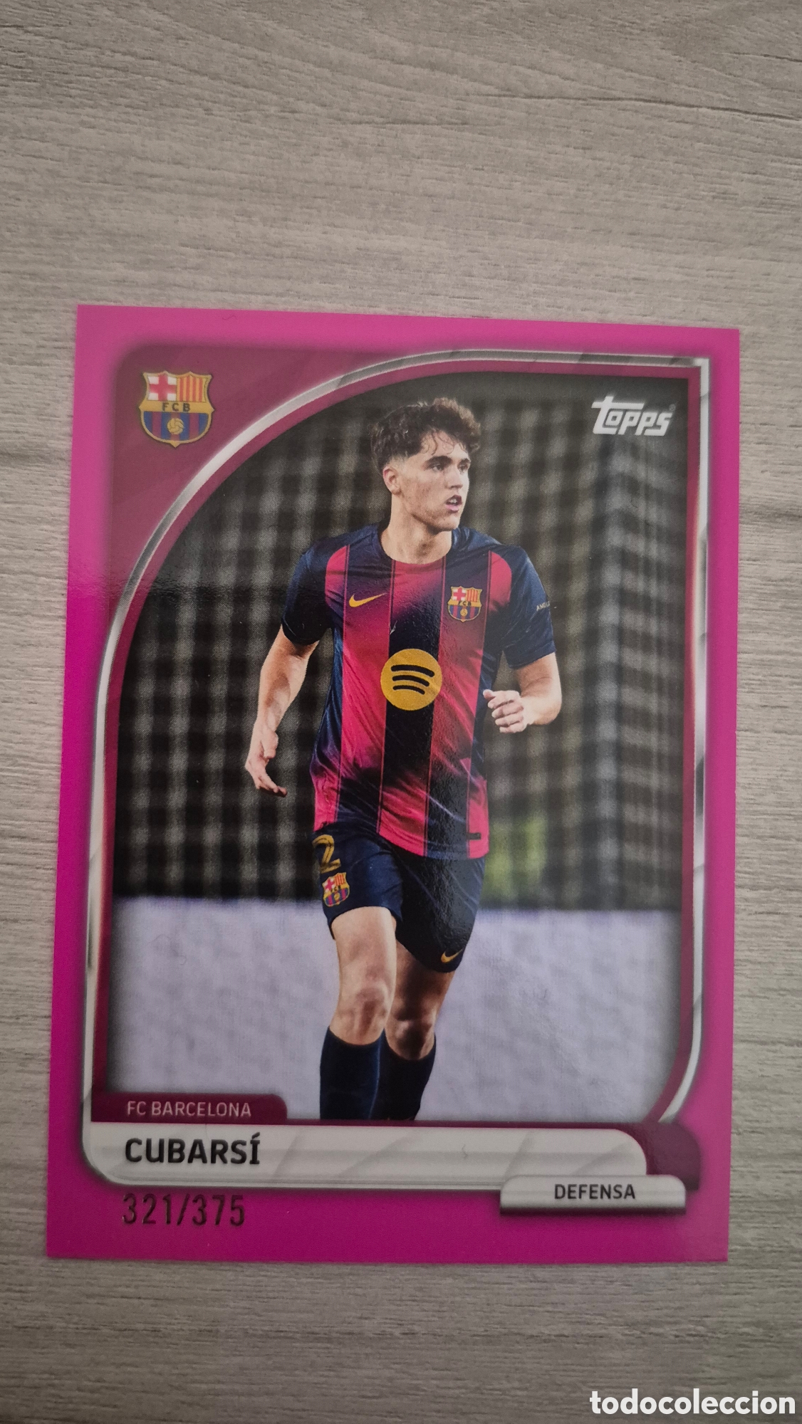 Figurine di Calcio: Cubarsi /375 Topps FC Barcelona 2025