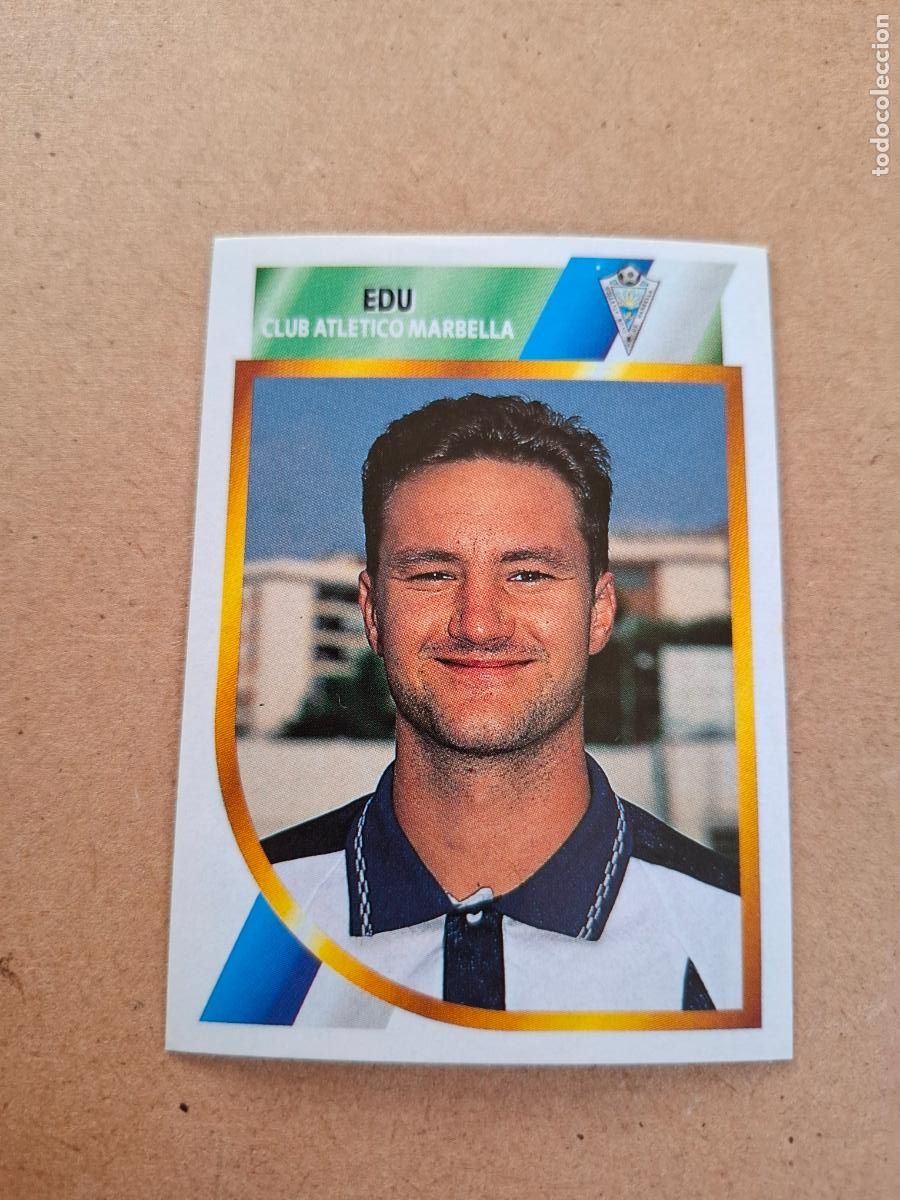Cromos de Futebol: ESTE 94 95 1994 1995 2&ordf; DIVISI&Oacute;N - EDU - C. AT. MARBELLA ( NUNCA PEGADO )