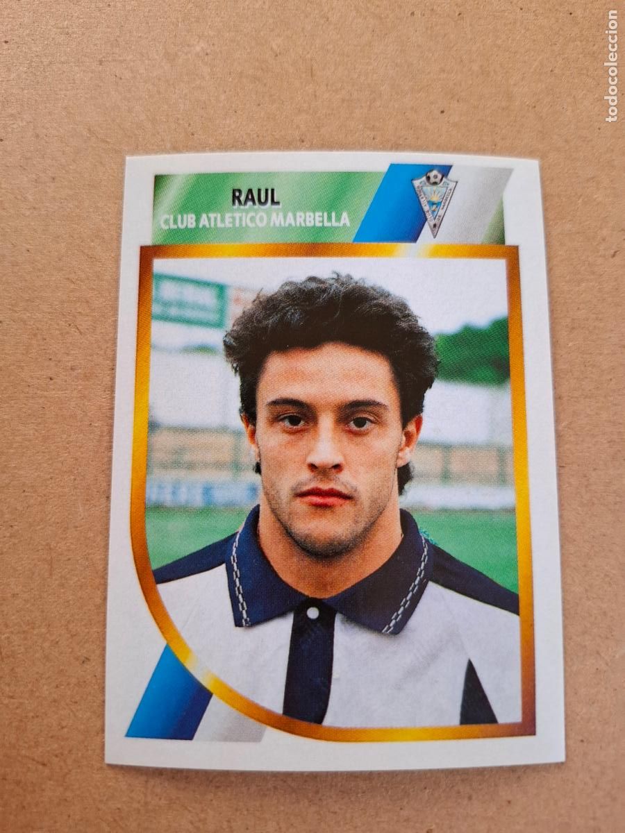 Cromos de Futebol: ESTE 94 95 1994 1995 2&ordf; DIVISI&Oacute;N - RA&Uacute;L - C. AT. MARBELLA ( NUNCA PEGADO )