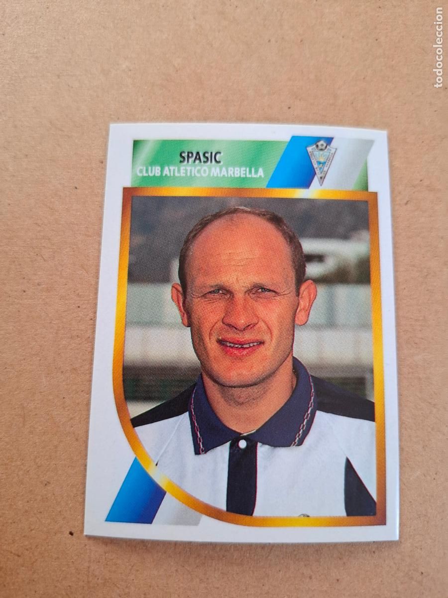 Cromos de F&uacute;tbol: ESTE 94 95 1994 1995 2&ordf; DIVISI&Oacute;N - SPASIC - C. AT. MARBELLA ( NUNCA PEGADO )