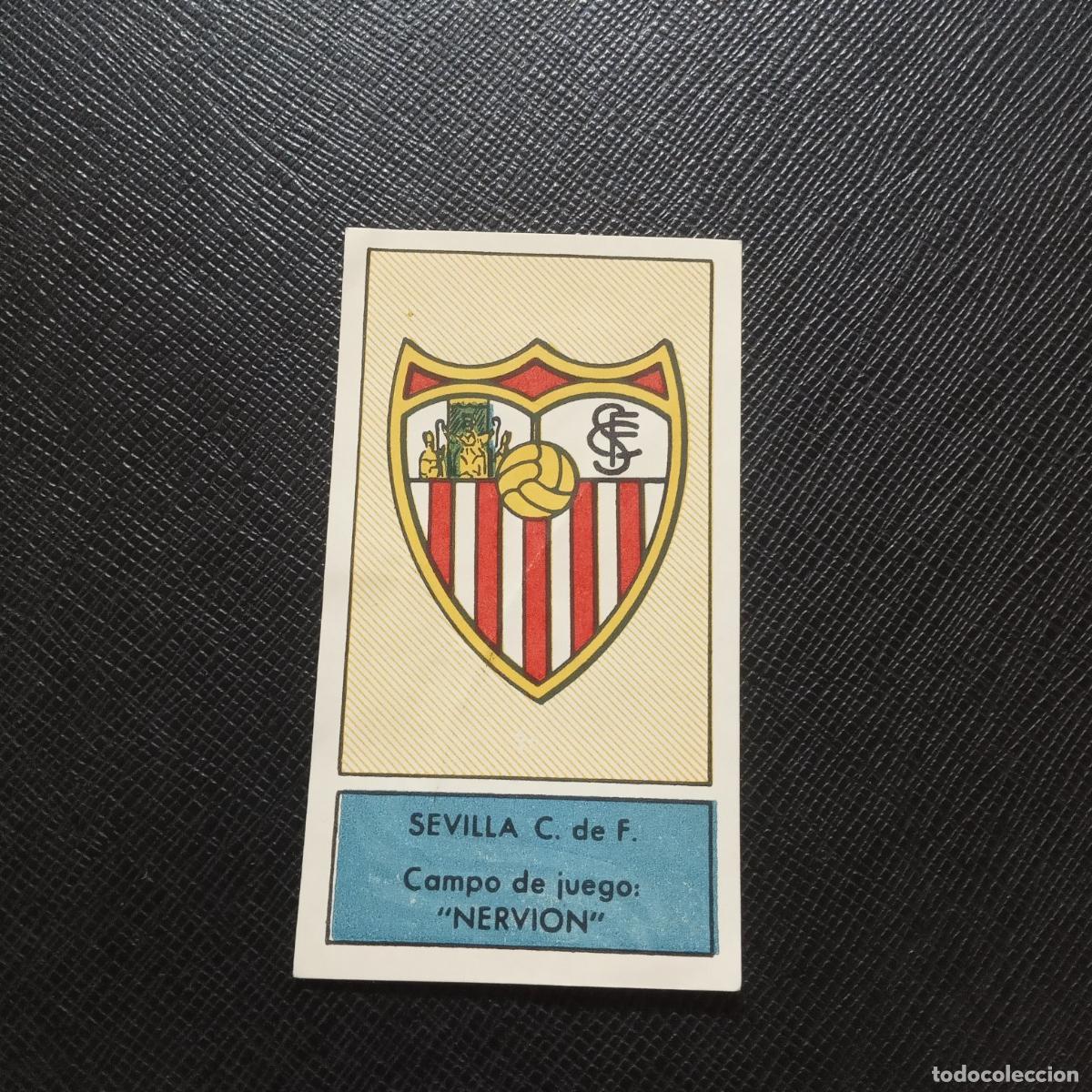 Figurine di Calcio: SEVILLA ESCUDO GRAFICAS BACHENDE 1958 1959 CROMO FUTBOL 58 59 - SIN PEGAR - A12 PG370