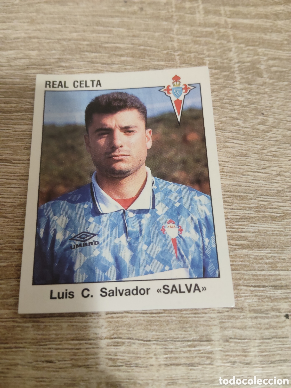 Cromos de F&uacute;tbol: Panini futbol 93 94 103 Salva Celta de Vigo