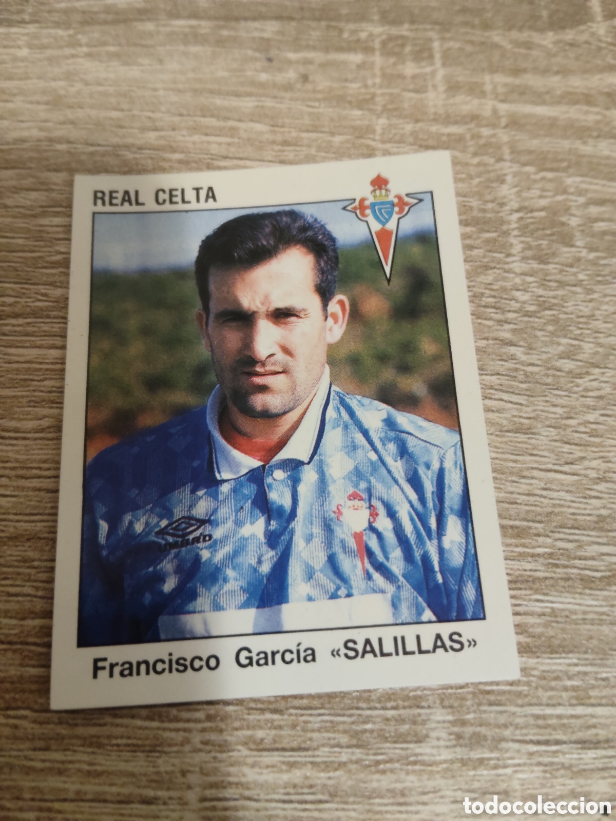 Cromos de F&uacute;tbol: Panini futbol 93 94 104 Salillas Celta de Vigo