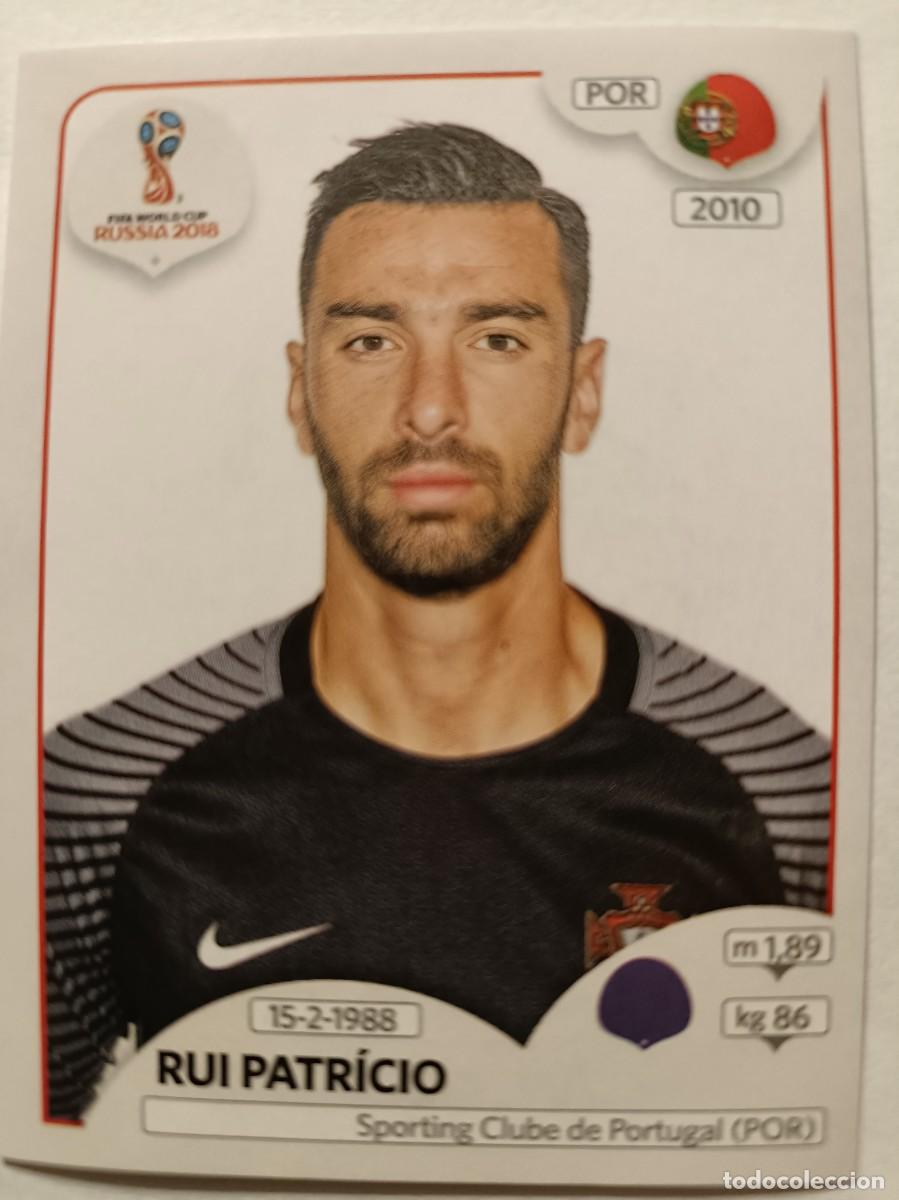 Cromos de f&uacute;tbol: #114 RUI PATRICIO PORTUGAL MUNDIAL RUSIA 2018 PANINI
