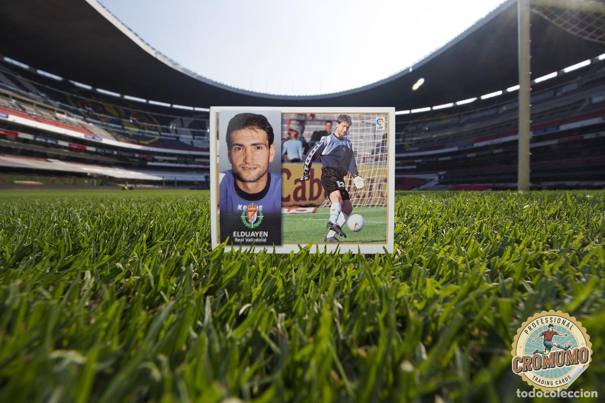 Figurine di Calcio: Elduayen - Valladolid - 1998 1999 98 99 - Cromo Ediciones Este - Nunca Pegado