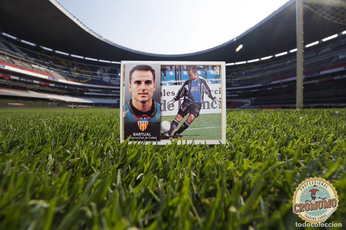 Figurine di Calcio: Bartual - Valencia - 1998 1999 98 99 - Cromo Ediciones Este - Nunca Pegado