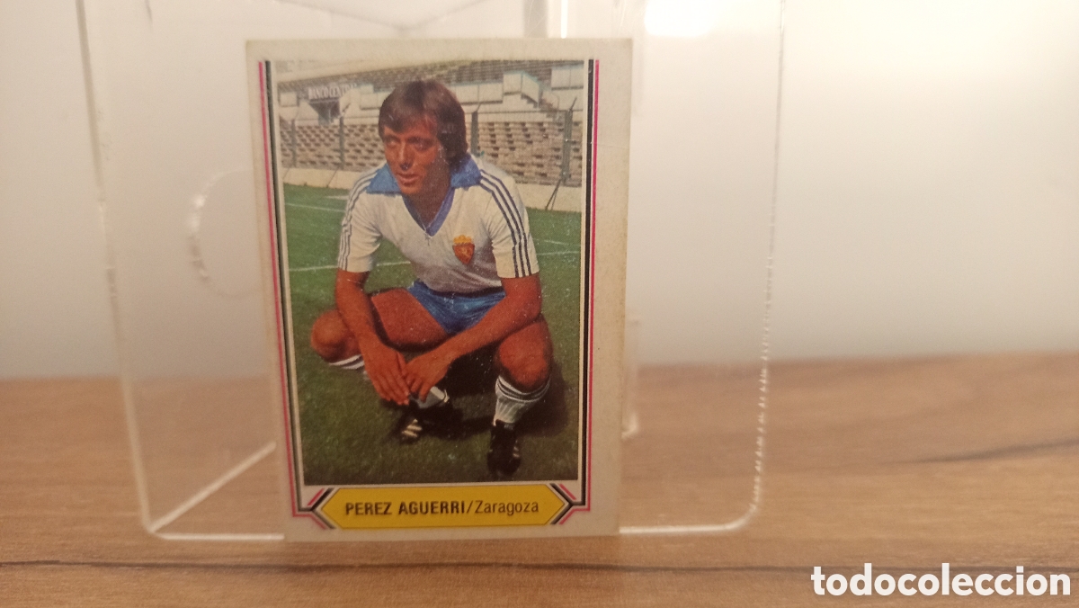 Figurine di Calcio: ❇️ CROMO STICKER ⚽ P&Eacute;REZ AGUERRI ZARAGOZA 1980 1981 80 81 LIGA ESTE DESPEGADO ❇️