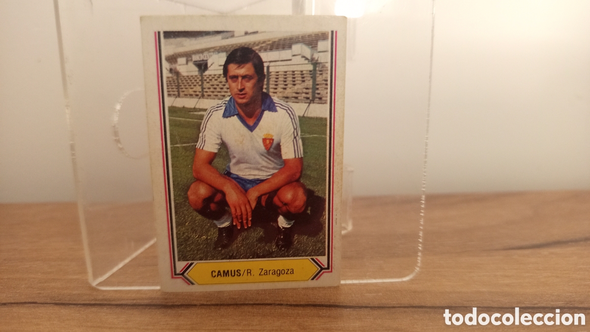 Figurine di Calcio: ❇️ CROMO STICKER ⚽ CAMUS ZARAGOZA 1980 1981 80 81 LIGA ESTE DESPEGADO ❇️