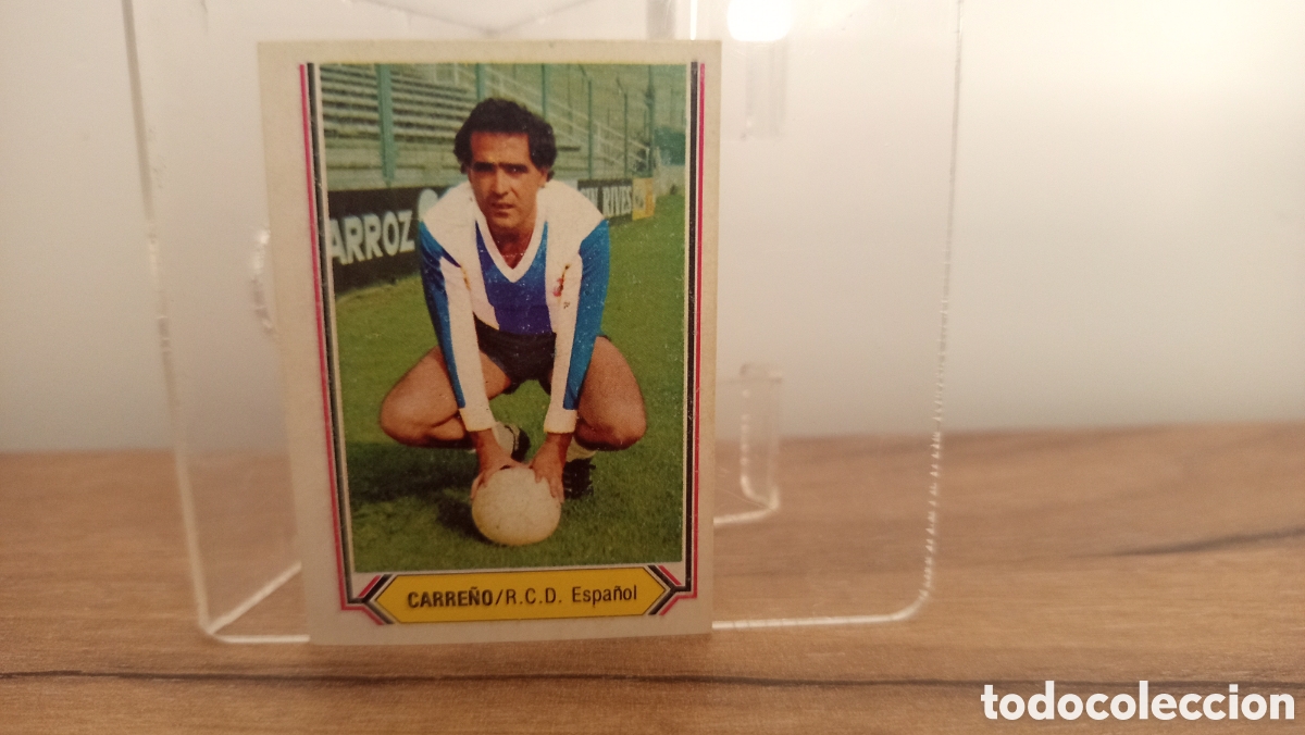 Cromos de f&uacute;tbol: ❇️ CROMO STICKER ⚽ CARRE&Ntilde;O ESPA&Ntilde;OL FICHAJE 2 1980 1981 80 81 LIGA ESTE DESPEGADO ❇️