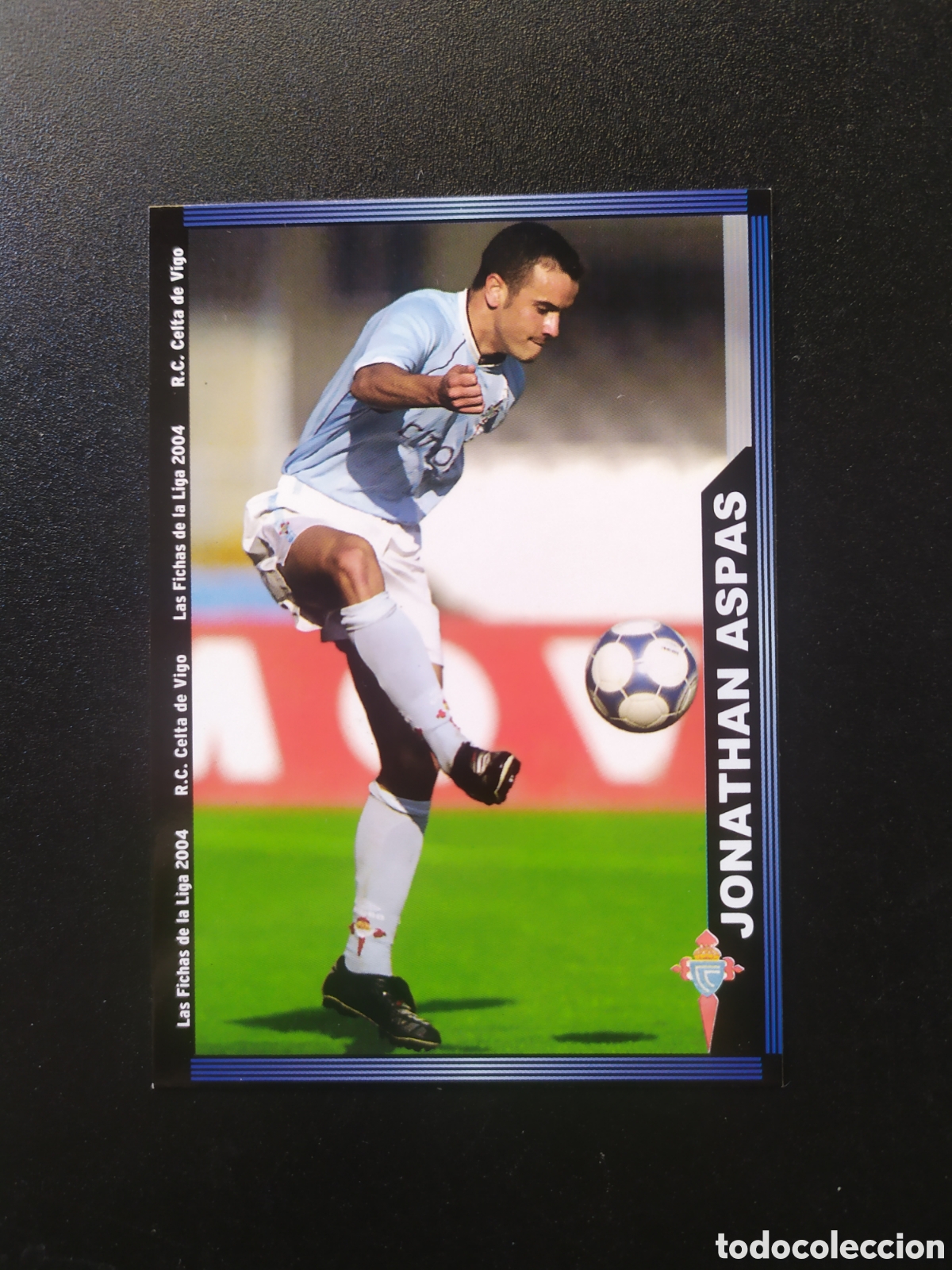 Cromos de F&uacute;tbol: Mundicromo fichas Liga 2003 2004 03 04 Jonathan Aspas n&deg; 720 Celta Vigo