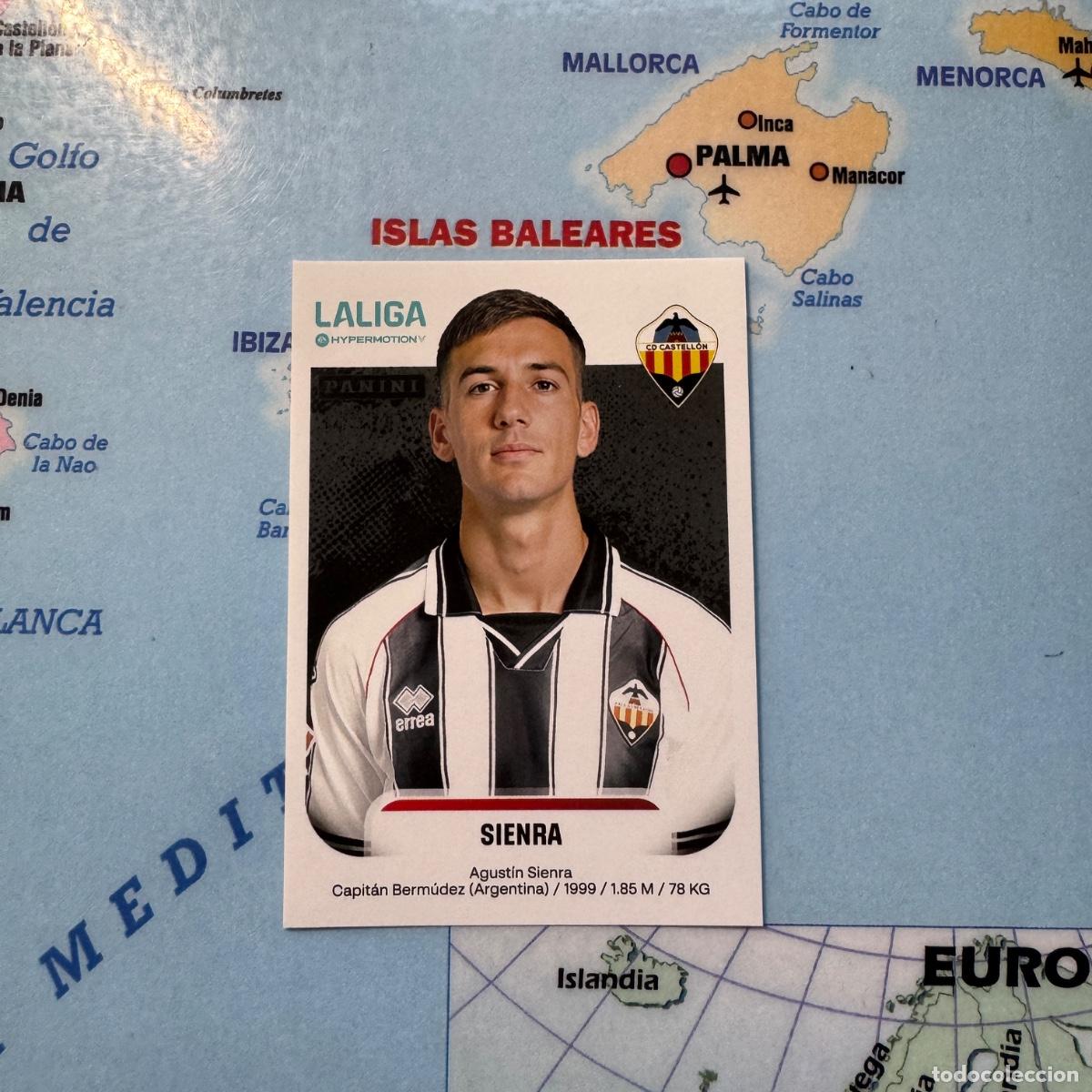 Cromos de f&uacute;tbol: Sienra n&uacute;mero 104 del Castell&oacute;n cromo liga Hypermotion 25-26 2025-2026