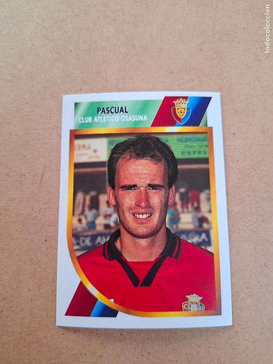 Cromos de Futebol: ESTE 94 95 1994 1995 2&ordf; DIVISI&Oacute;N - PASCUAL - AT. OSASUNA ( NUNCA PEGADO )