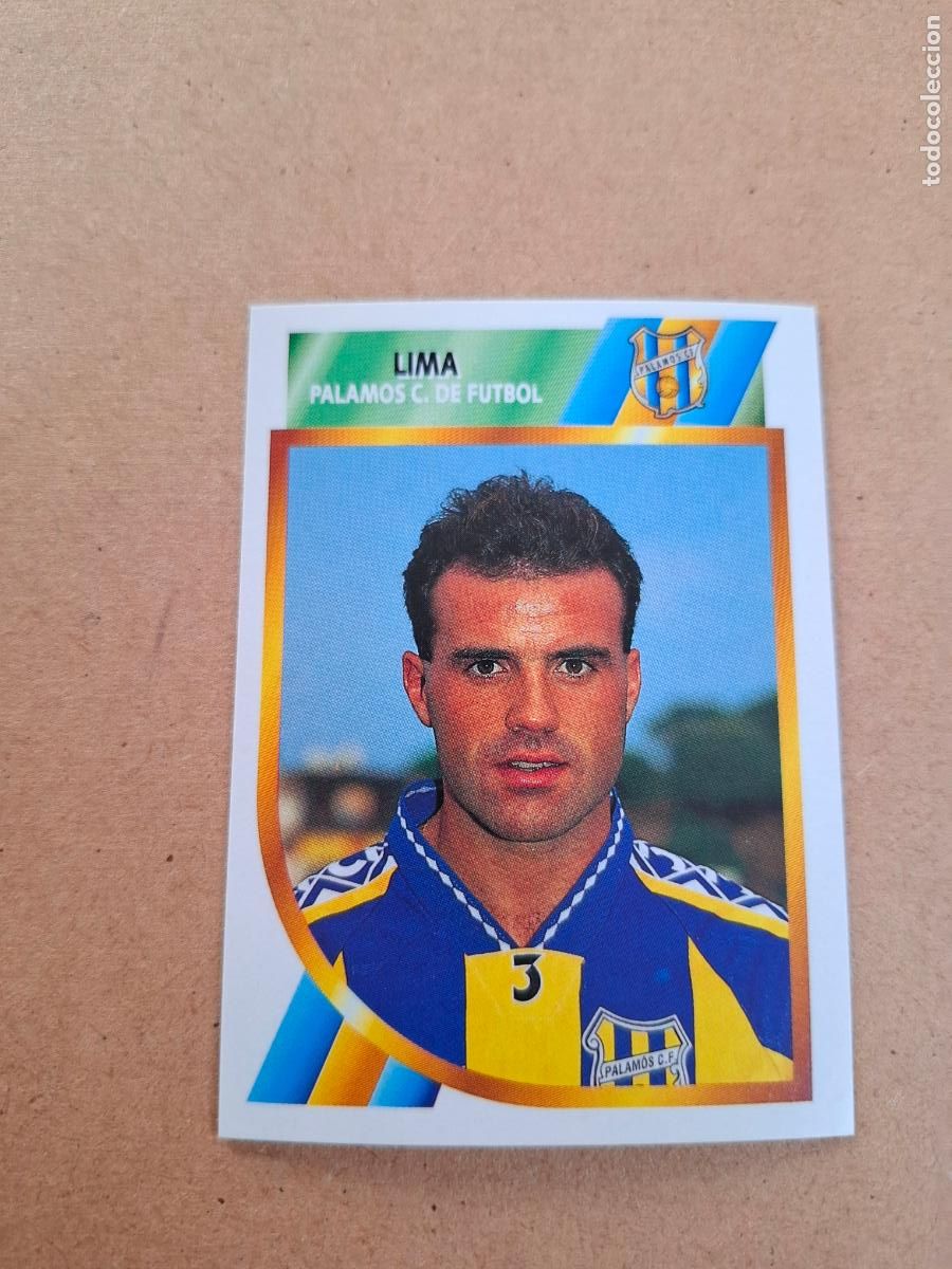 Cromos de Futebol: ESTE 94 95 1994 1995 2&ordf; DIVISI&Oacute;N - LIMA - PALAM&Oacute;S C.F. ( NUNCA PEGADO )