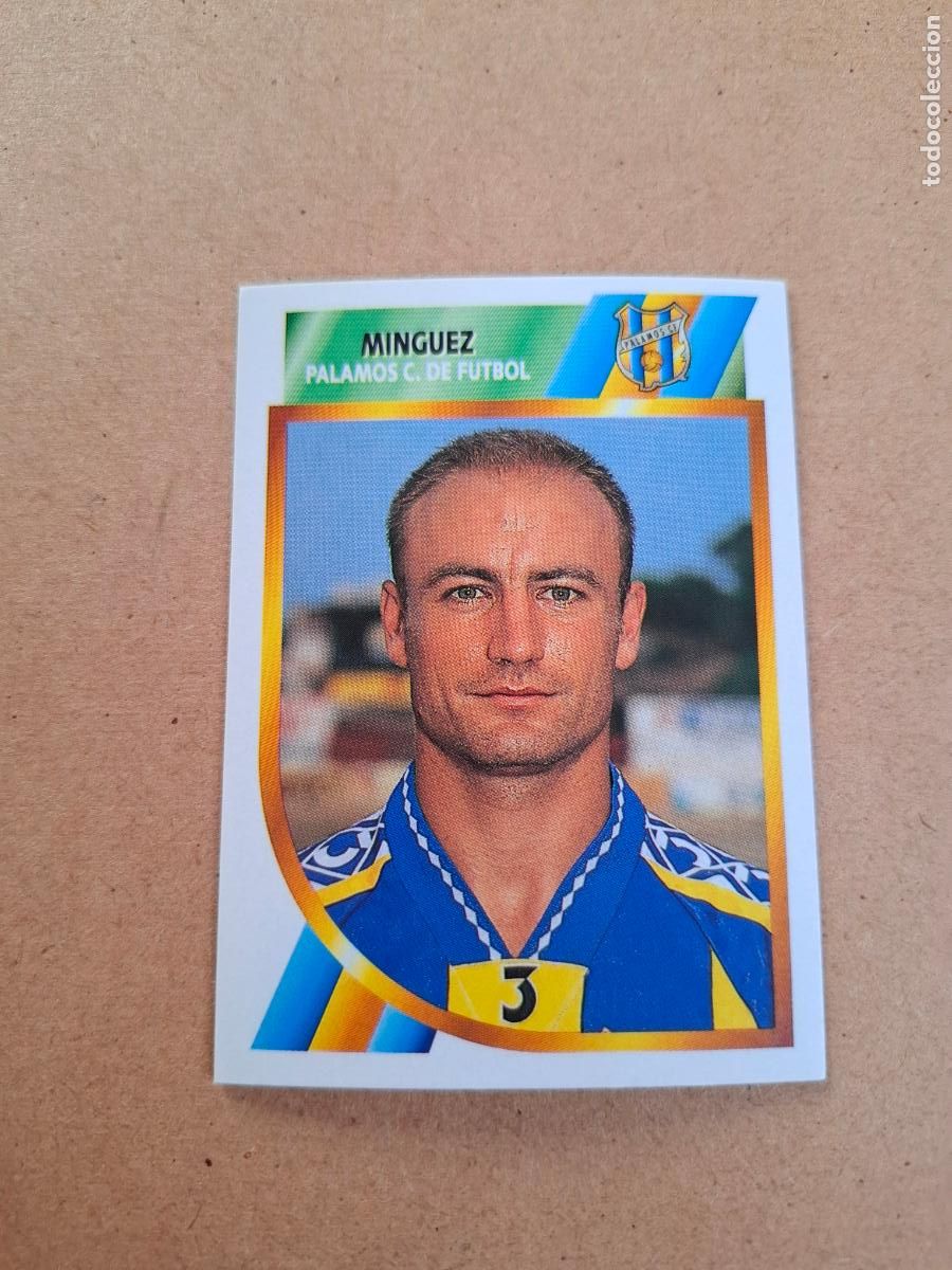 Cromos de Futebol: ESTE 94 95 1994 1995 2&ordf; DIVISI&Oacute;N - MINGUEZ - PALAM&Oacute;S C.F. ( NUNCA PEGADO )