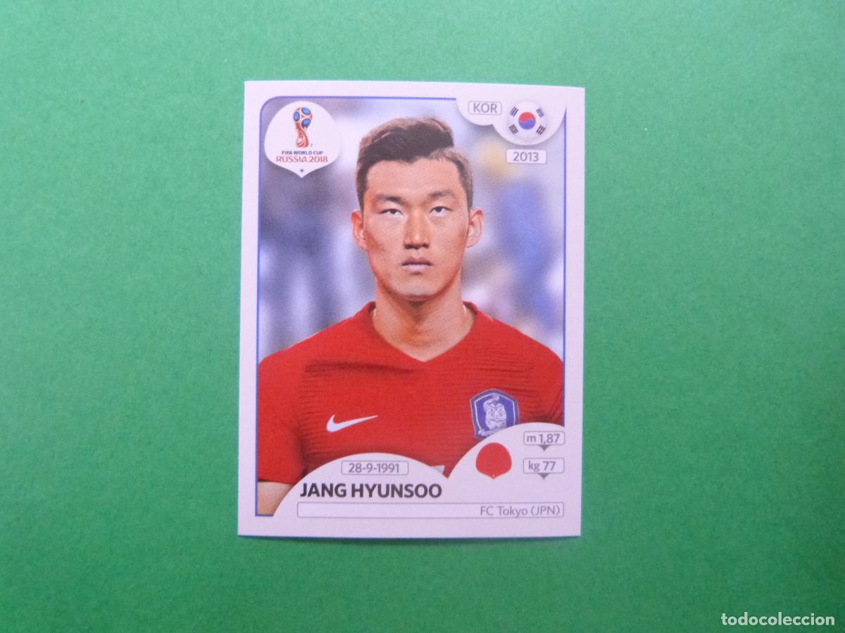 Cromos de F&uacute;tbol: CROMO FUTBOL JANG HYUNSOO COREA DEL SUR SIN PEGAR N&ordm; 499 MUNDIAL RUSIA 2018 PANINI