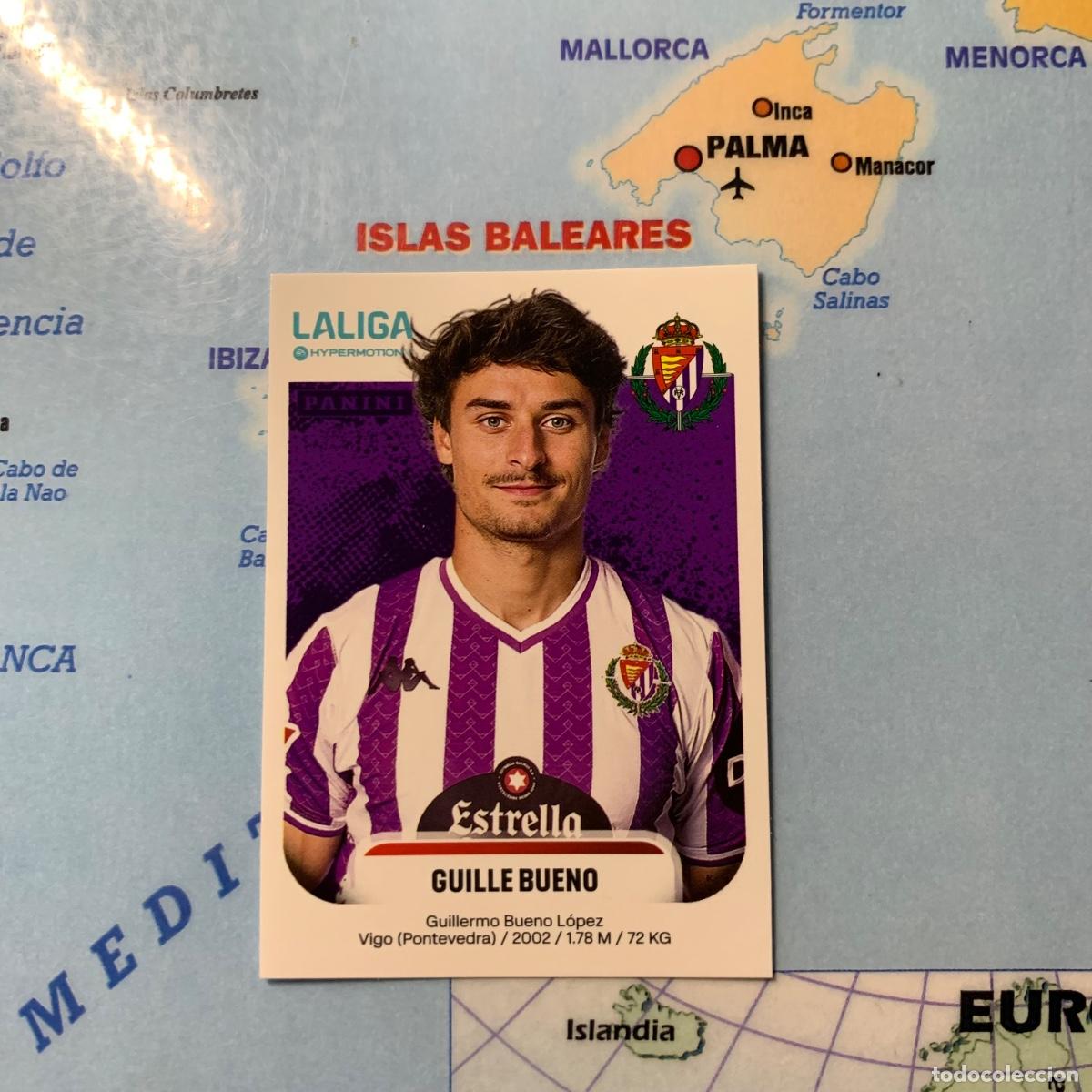 Cromos de f&uacute;tbol: Bueno n&uacute;mero 390 del Real Valladolid cromo liga Hypermotion 25-26 2025-2026