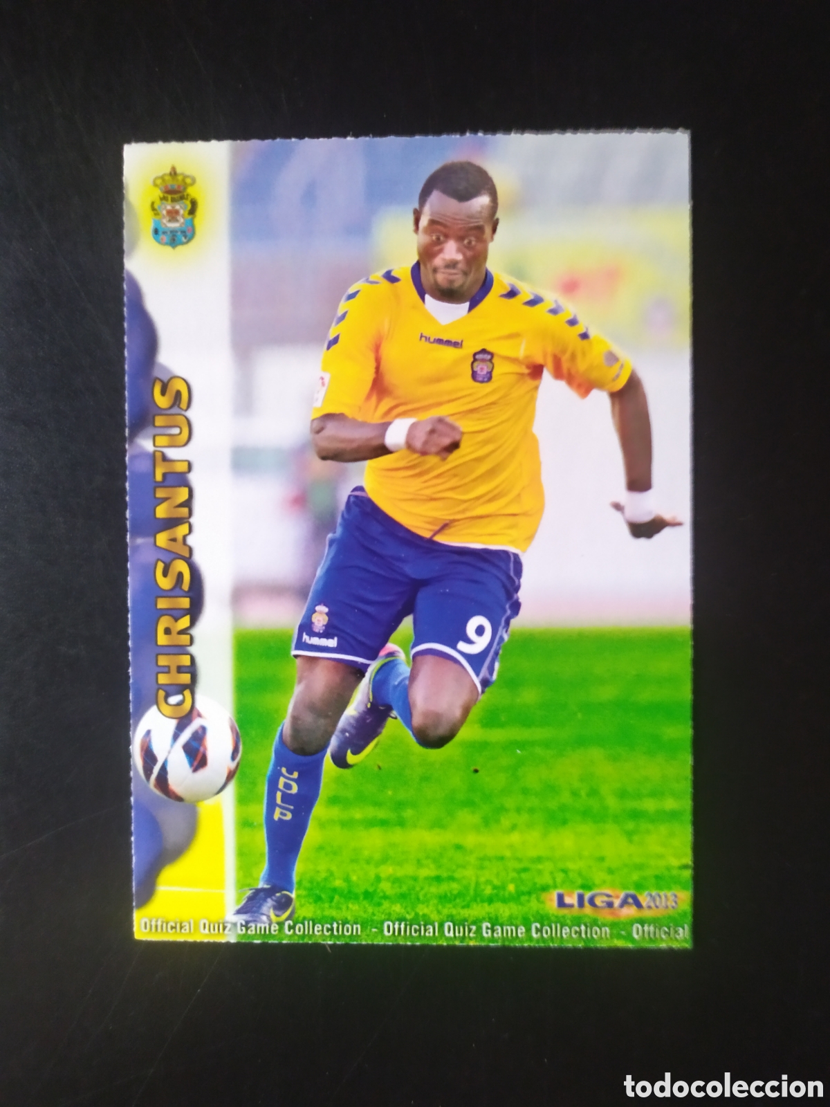 Football Stickers: Mundicromo fichas Liga 2012 2013 12 13 Chrisantus n&deg; 887 Las Palmas