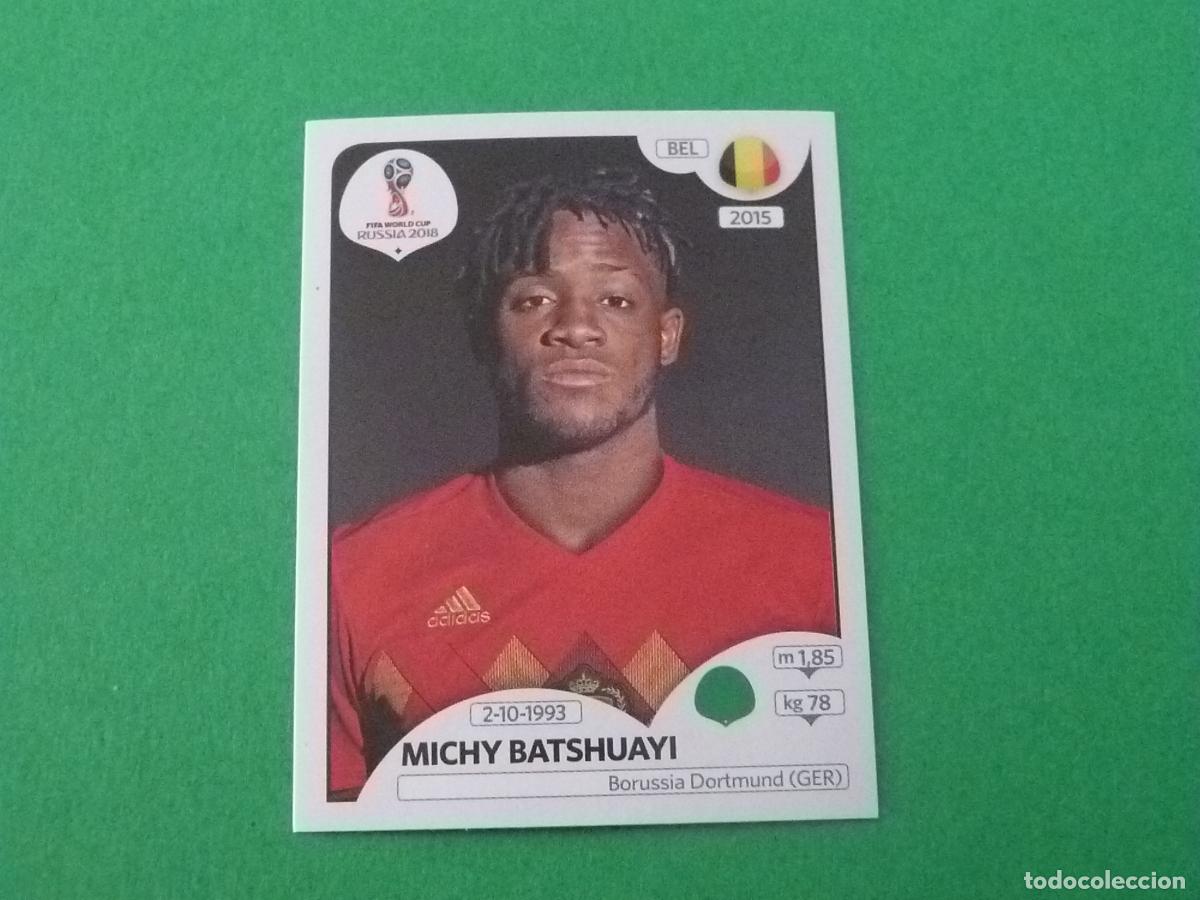 Cromos de F&uacute;tbol: CROMO FUTBOL MICHY BATSHUATI BELGICA SIN PEGAR N&ordm; 530 MUNDIAL RUSIA 2018 PANINI