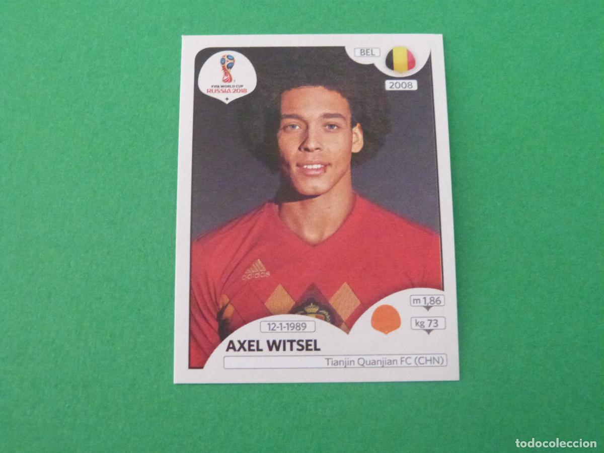 Cromos de F&uacute;tbol: CROMO FUTBOL AXEL WITSEL BELGICA SIN PEGAR N&ordm; 520 MUNDIAL RUSIA 2018 PANINI