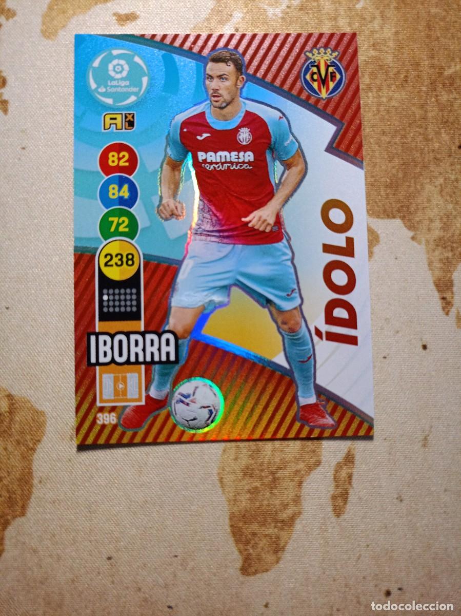 Fu&szlig;ball-Sticker: &Iacute;dolo 396 IBORRA adrenalyn 2020-21