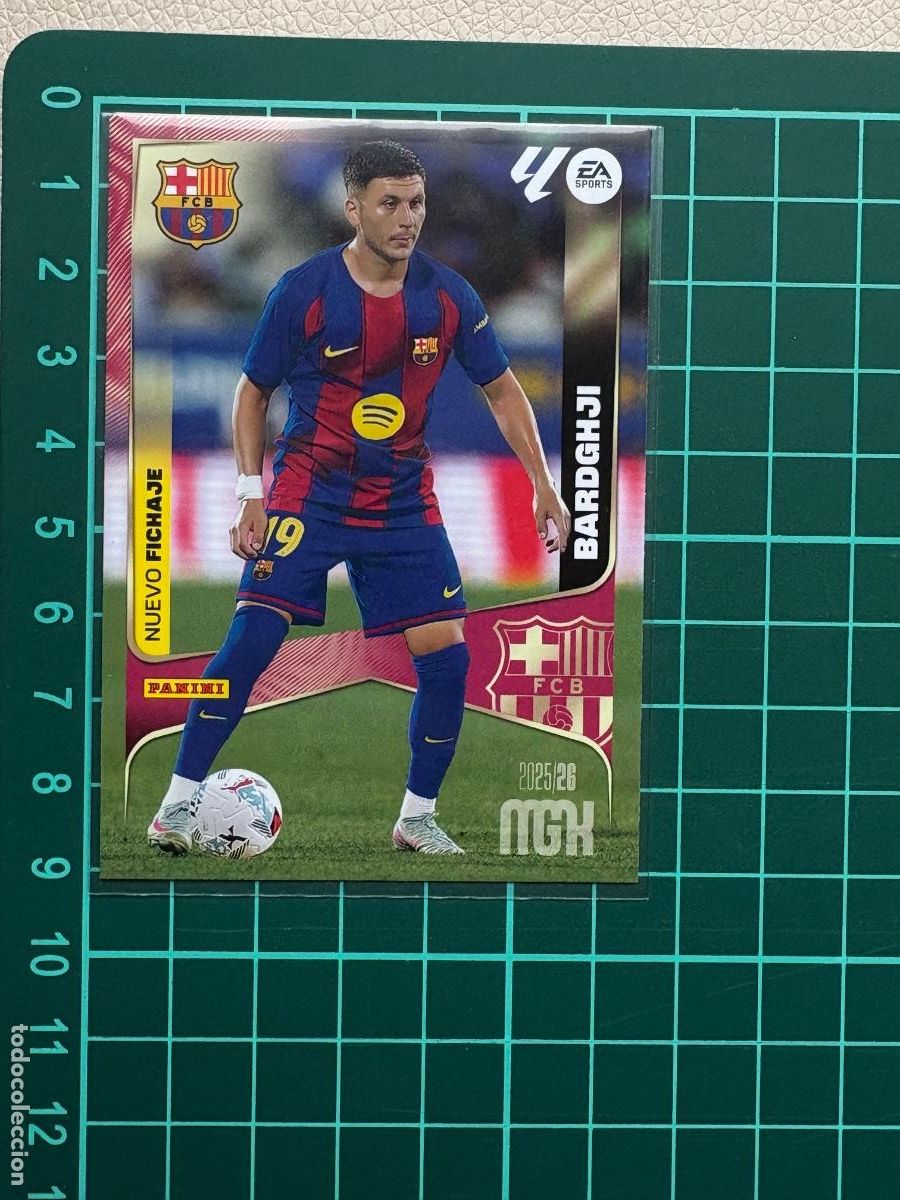 Cromos de F&uacute;tbol: 19. CROMO MEGACRACKS MGK 2025 2026 25 26 PANINI NUEVO FICHAJE N 456 BARDGHJI