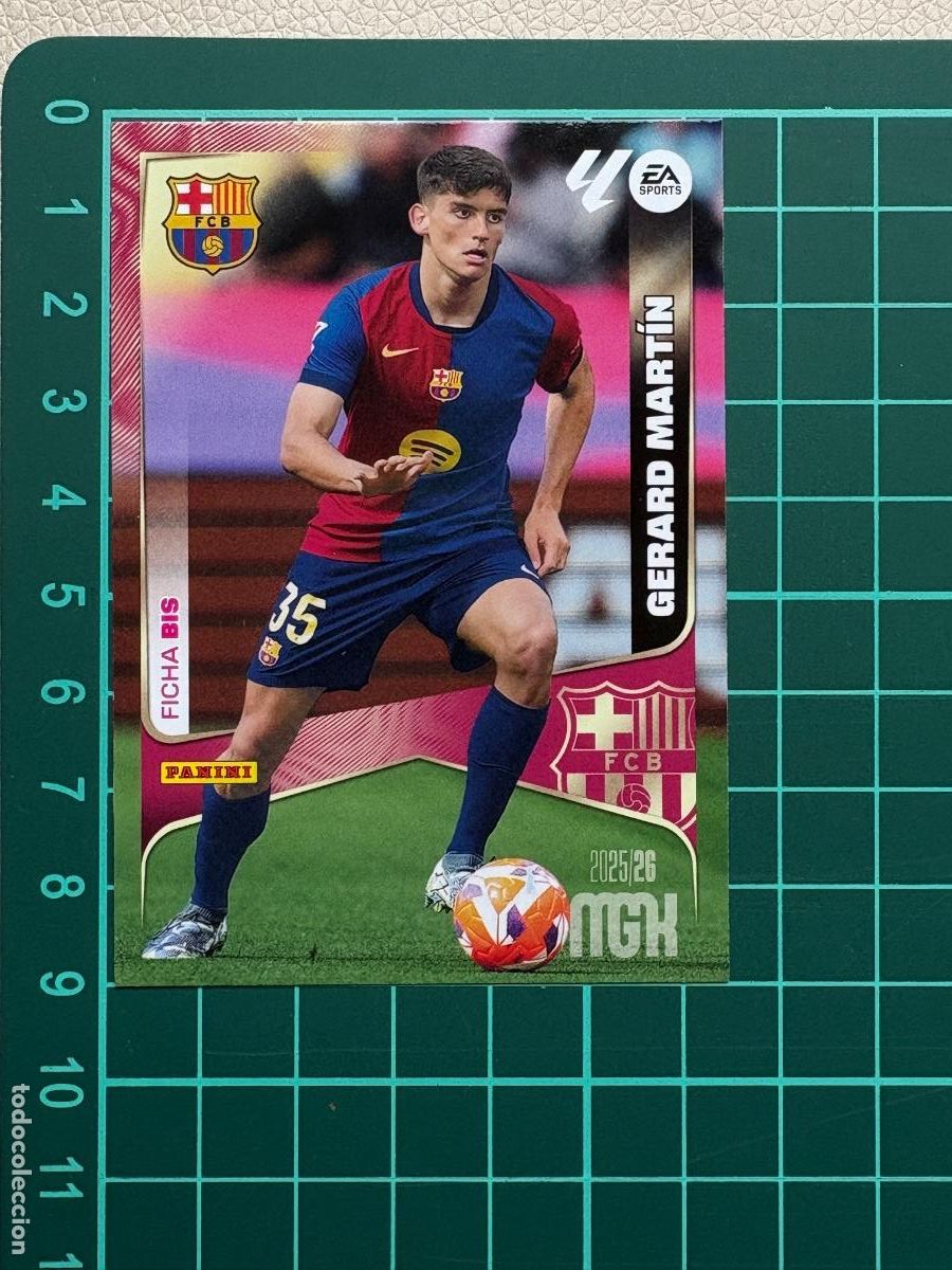 Fu&szlig;ball-Sticker: 14. CROMO MEGACRACKS MGK 2025 2026 25 26 PANINI GERARD MART&Iacute;N N 80 bis ACTUALIZACI&Oacute;N