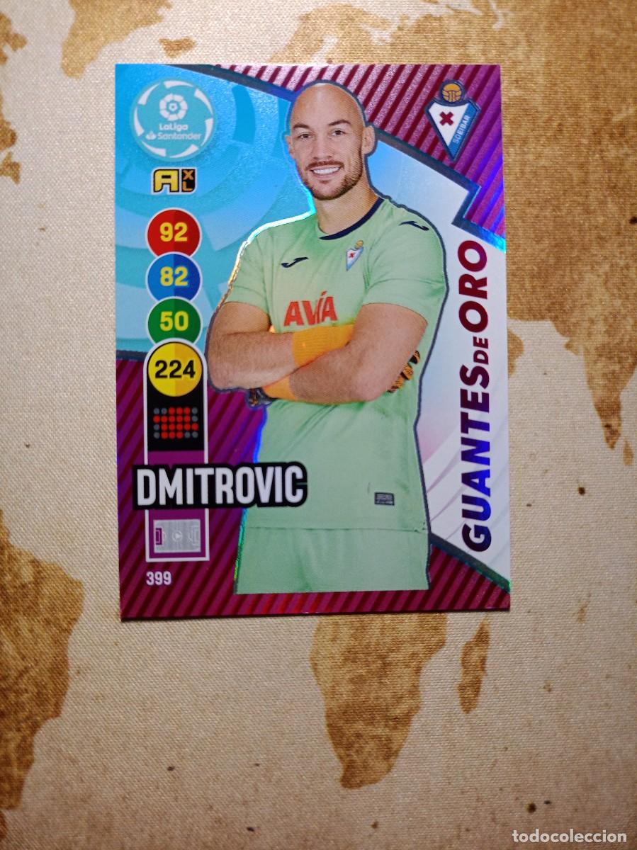Cromos de Futebol: Guantes de oro 399 DMITROVIC adrenalyn 2020-21