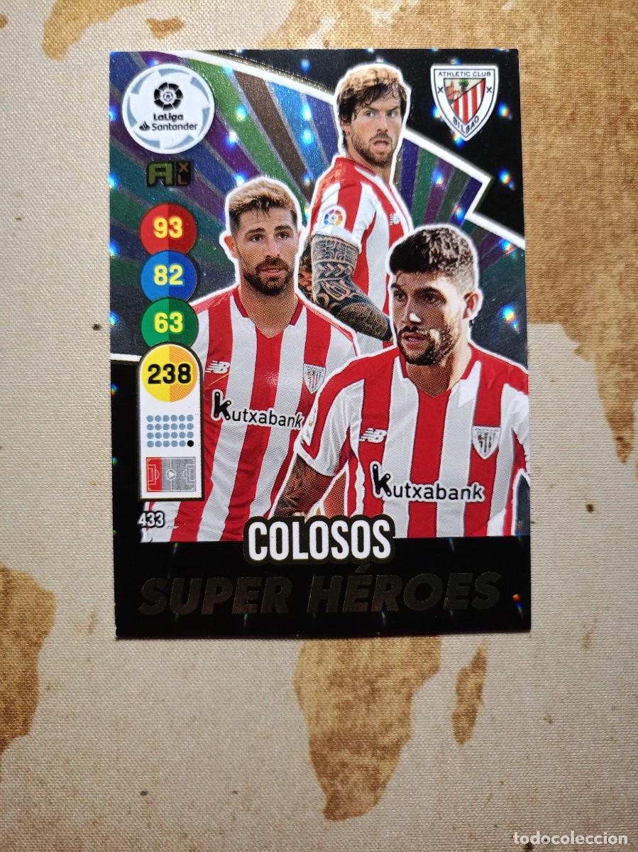 Fu&szlig;ball-Sticker: Super H&eacute;roes 433 COLOSOS adrenalyn 2020-21