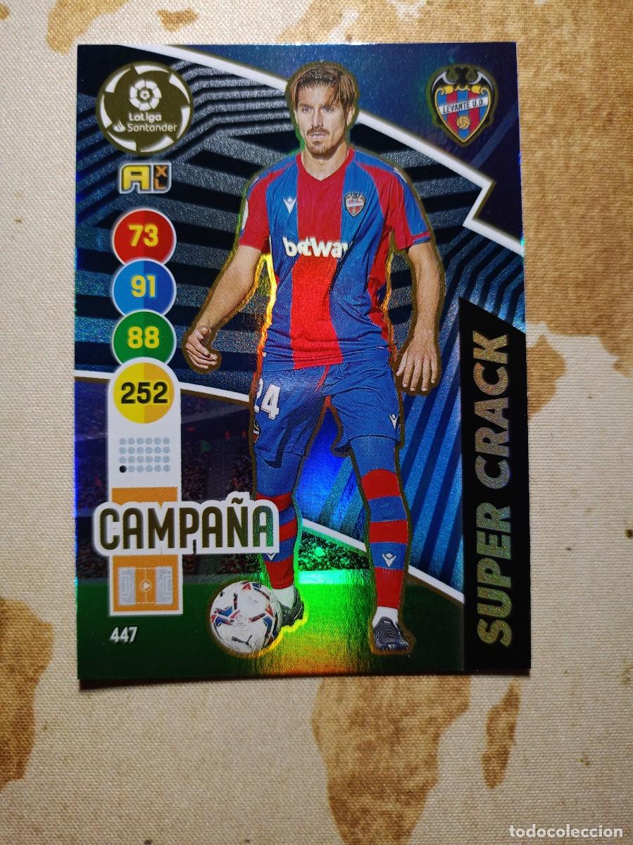 Fu&szlig;ball-Sticker: Super Crack 447 CAMPA&Ntilde;A adrenalyn 2020-21