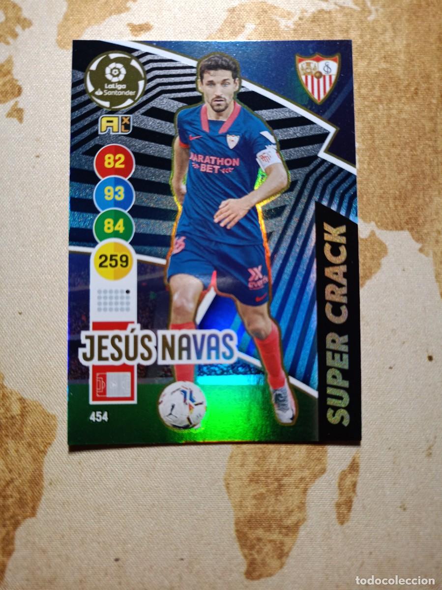 Fu&szlig;ball-Sticker: Super Crack 454 JES&Uacute;S NAVAS adrenalyn 2020-21