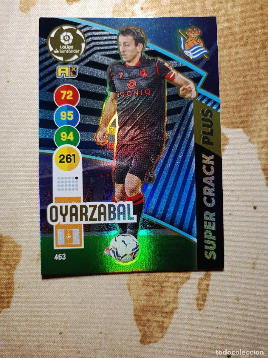 Cromos de F&uacute;tbol: Super Crack Plus 463 OYARZ&Aacute;BAL adrenalyn 2020-21