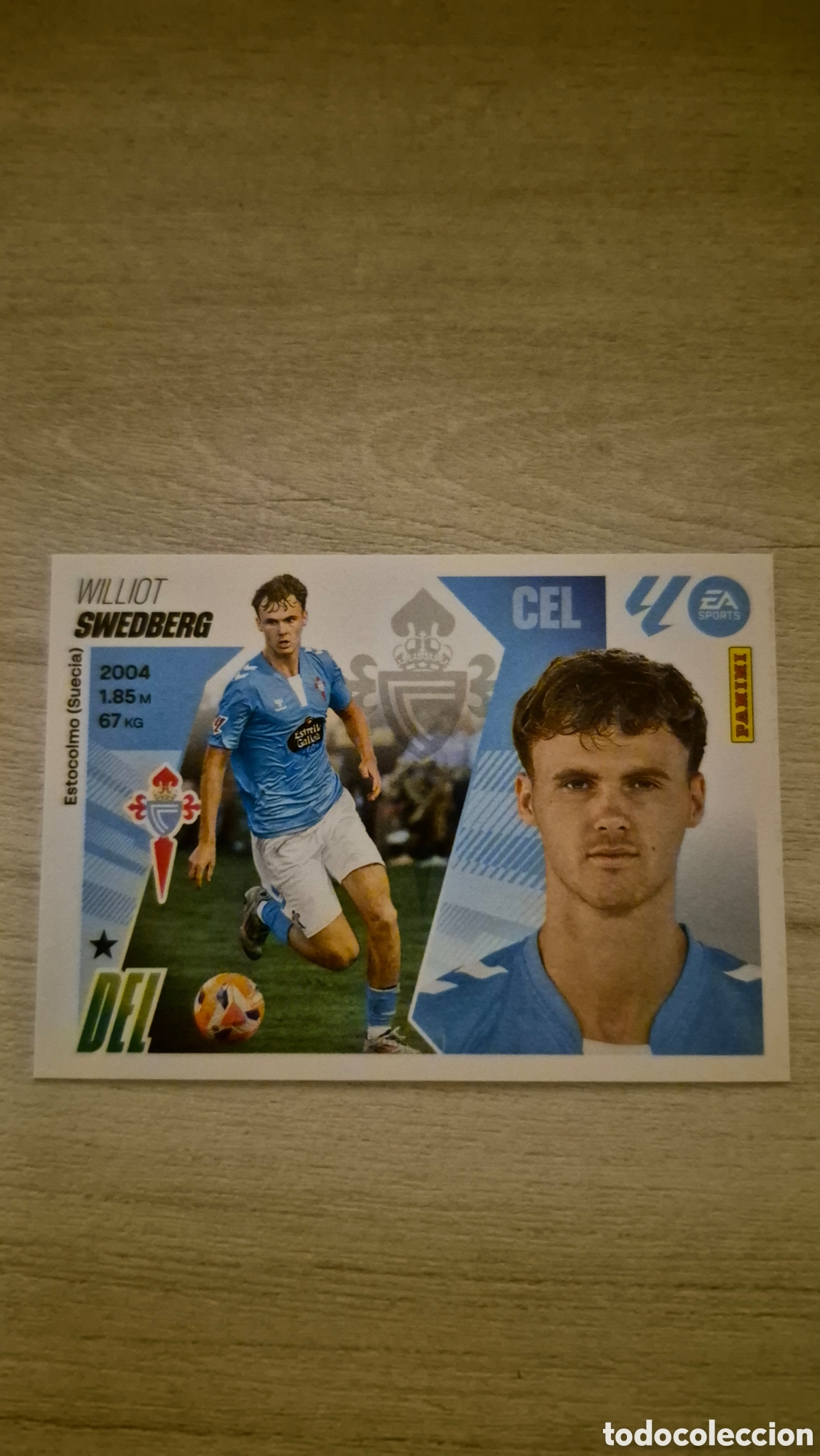 Figurine di Calcio: N&deg;18 Celta de Vigo Swedberg Liga Este 25/26