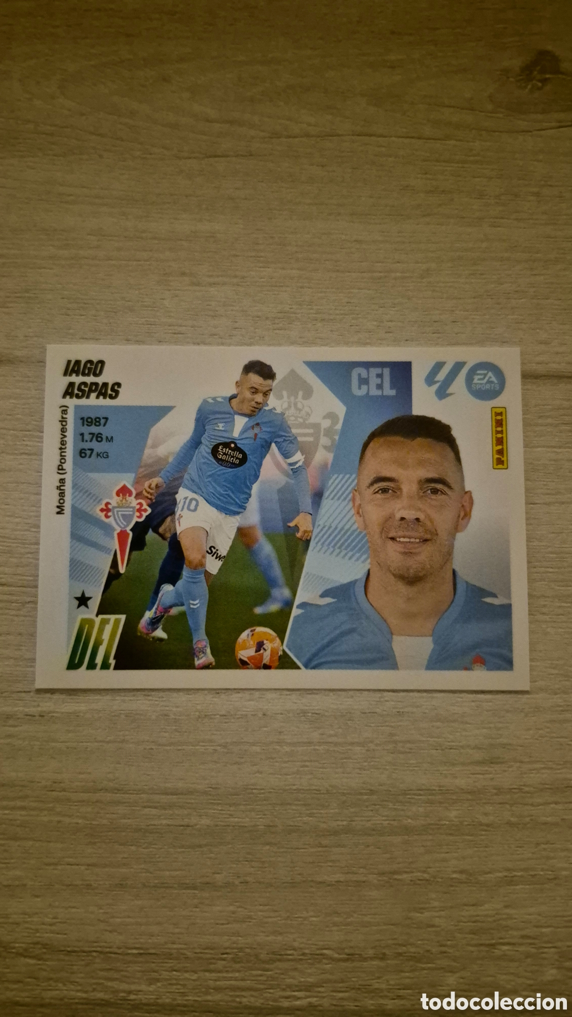 Figurine di Calcio: N&deg;20 Celta de Vigo Iago Aspas Liga Este 25/26