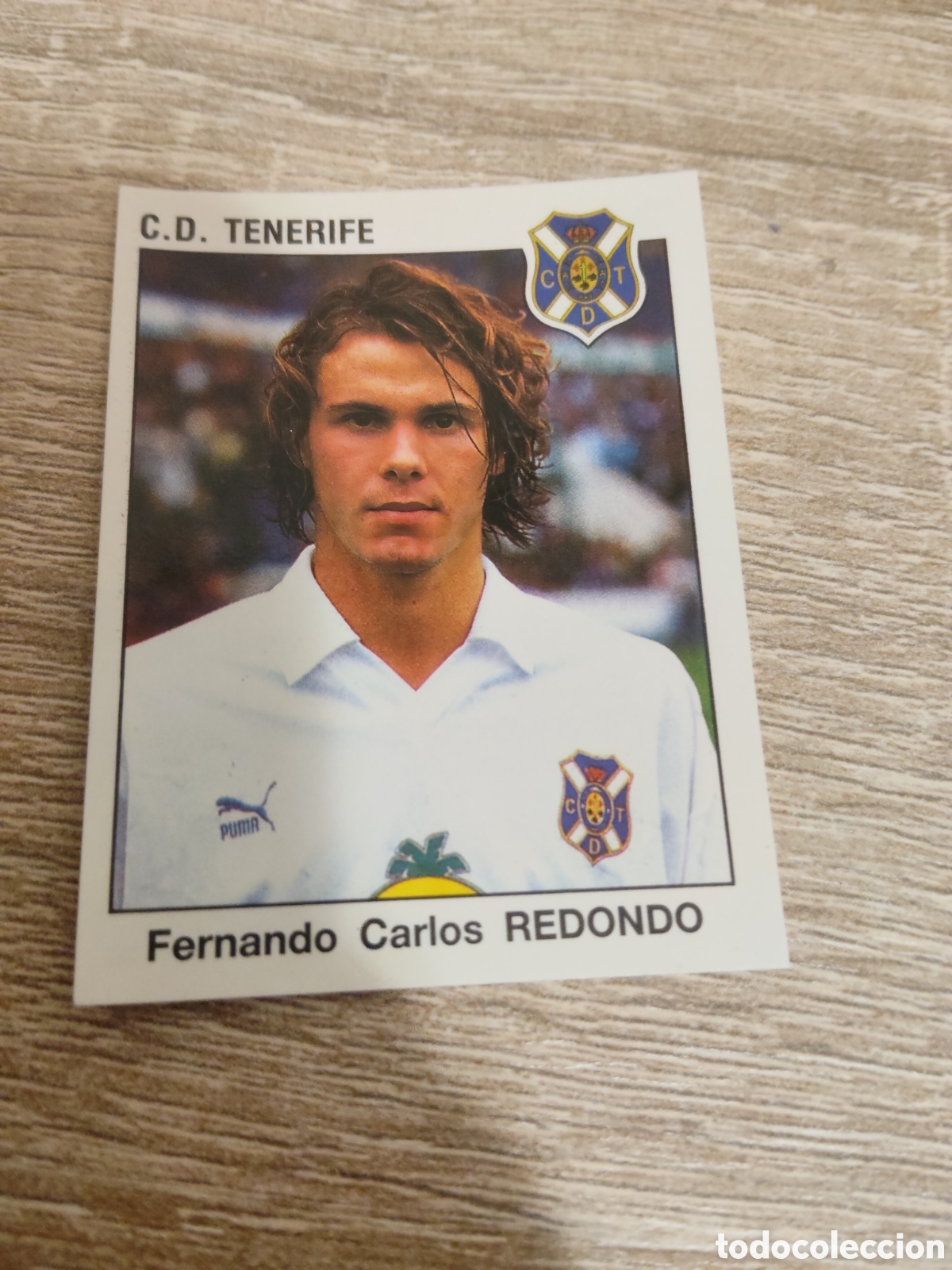 Cromos de F&uacute;tbol: Panini futbol 93 94 301 Redondo Tenerife