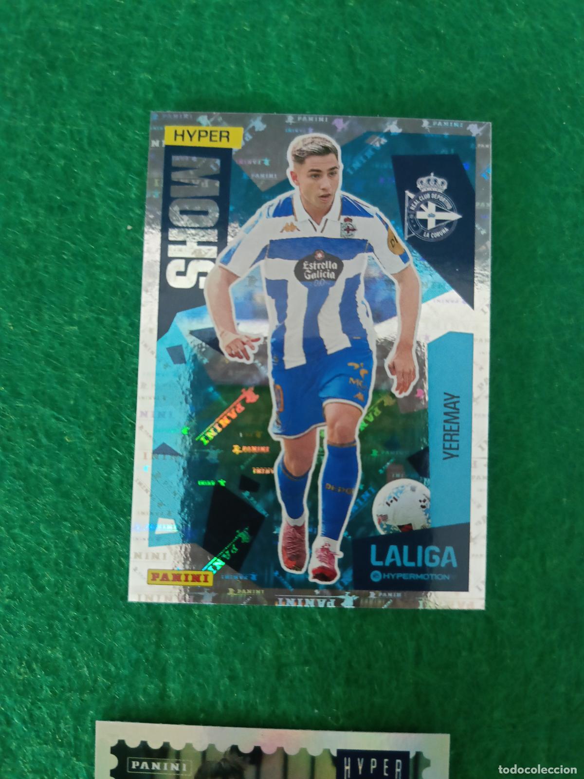Football Stickers: LIGA HYPERMOTION 2025 2026 25 26 HYPER SHOW YEREMAY DEPORTIVO DE LA CORU&Ntilde;A 437
