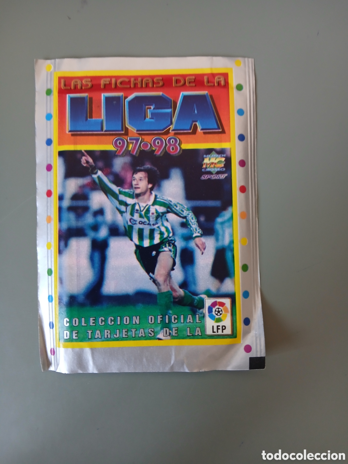 Cromos de F&uacute;tbol: SOBRE SIN ABRIR FICHAS LIGA MUNDICROMO 1997/98 97 98