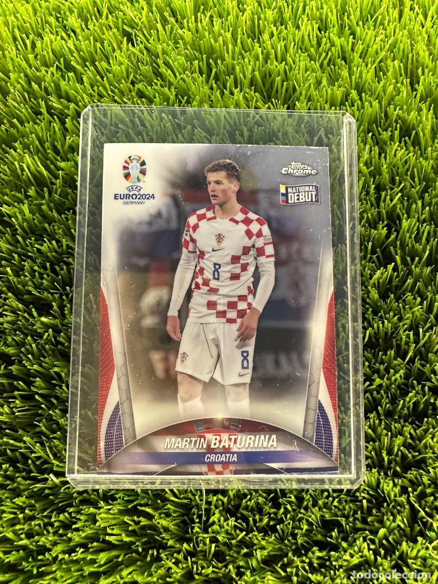 Cromos de F&uacute;tbol: N&ordm; 118 Martin Baturina Croacia Topps Chrome Euro 2024