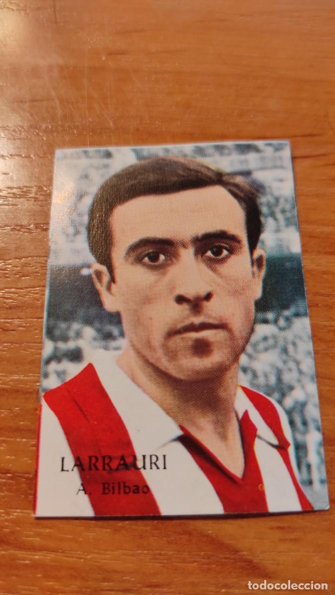 Cromos de f&uacute;tbol: CROMO LARRAURI ATHLETIC CLUB BILBAO FHER 1968 1969 68 69 FUTBOL
