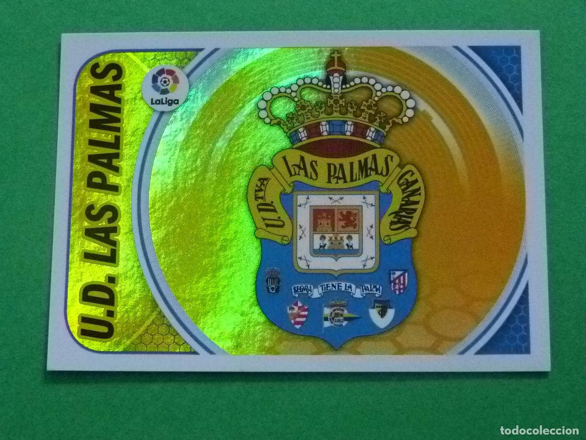 Cromos de F&uacute;tbol: CROMO FUTBOL ESCUDO U.D. LAS PALMAS SIN PEGAR N&ordm; 21 LIGA ESTE 2016-2017/16-17 PANINI