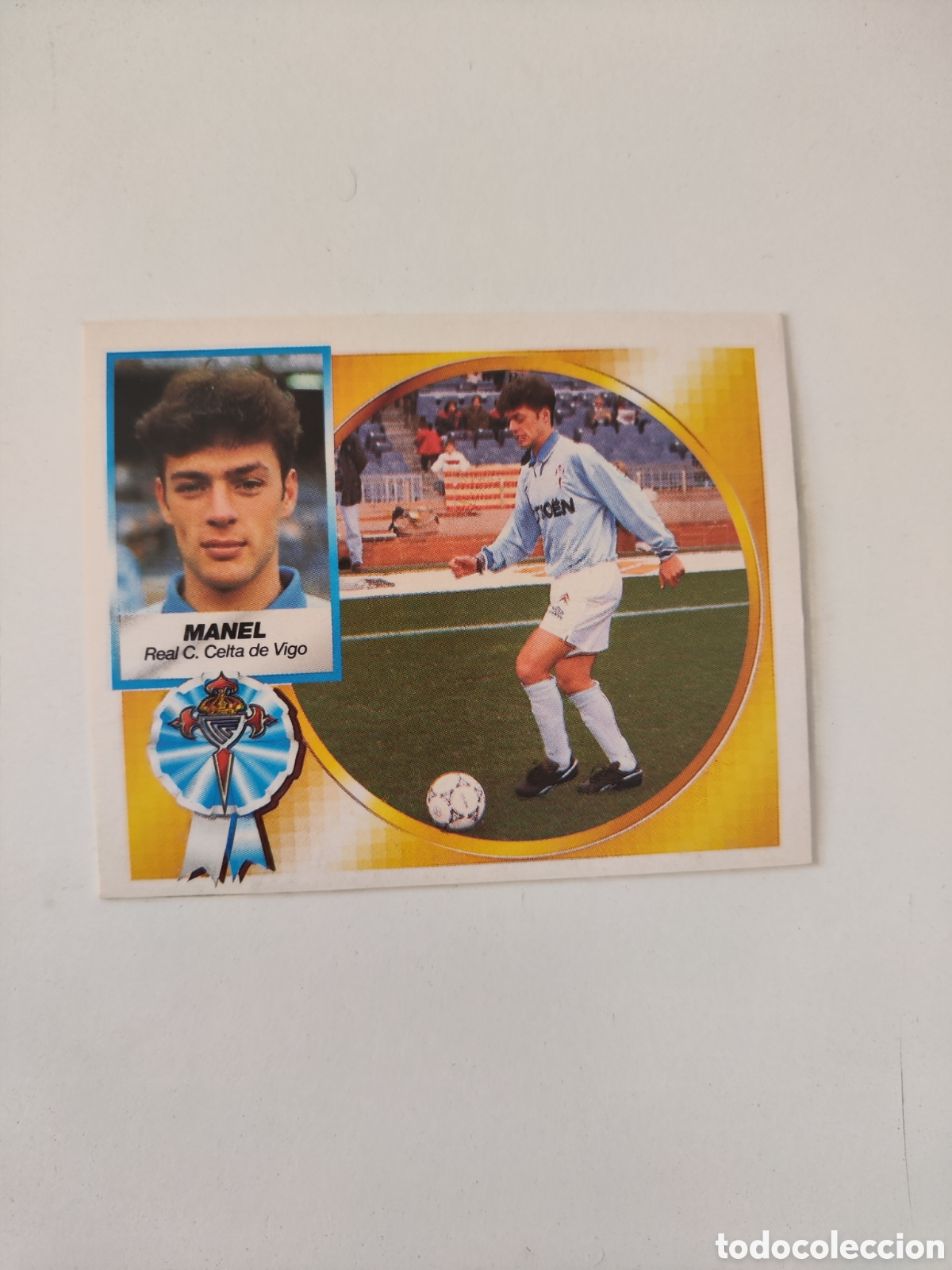 Cromos de F&uacute;tbol: Este 94 95 nuevo sin pegar impecable Celta Vigo Manel