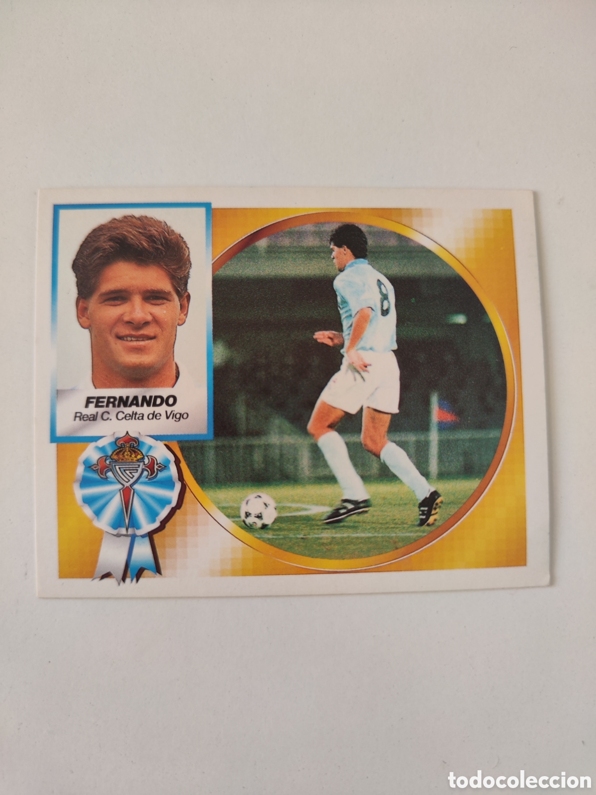 Cromos de F&uacute;tbol: Este 94 95 nuevo sin pegar muy buen estado Celta Vigo Fernando