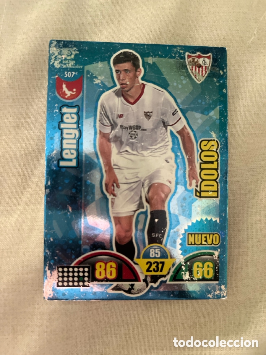 Cartes &agrave; collectionner de Football: Adrenalyn XL 2017 2018 17 18 Lenglet Sevilla