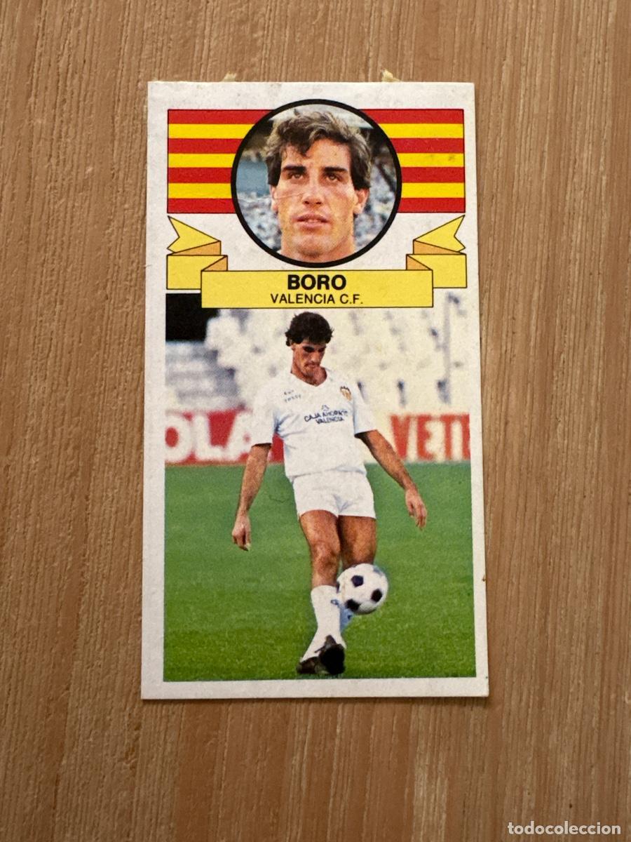 Fu&szlig;ball-Sticker: 14. CROMO LIGA ESTE DESPEGADO 1985-86 85-86 ULTIMO FICHAJE BORO N 40